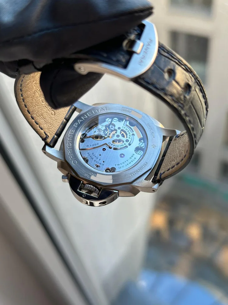 Panerai Luminor Due box and papers 2017